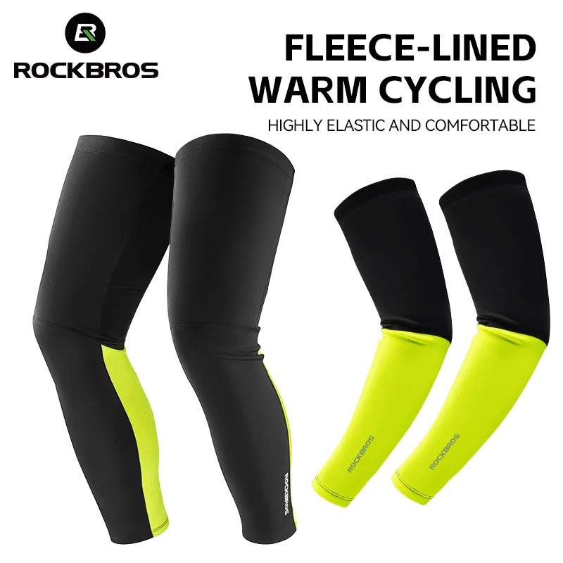 Cycling Arm Warmers - ROCKBROS Bike Leg Women Men Warmers