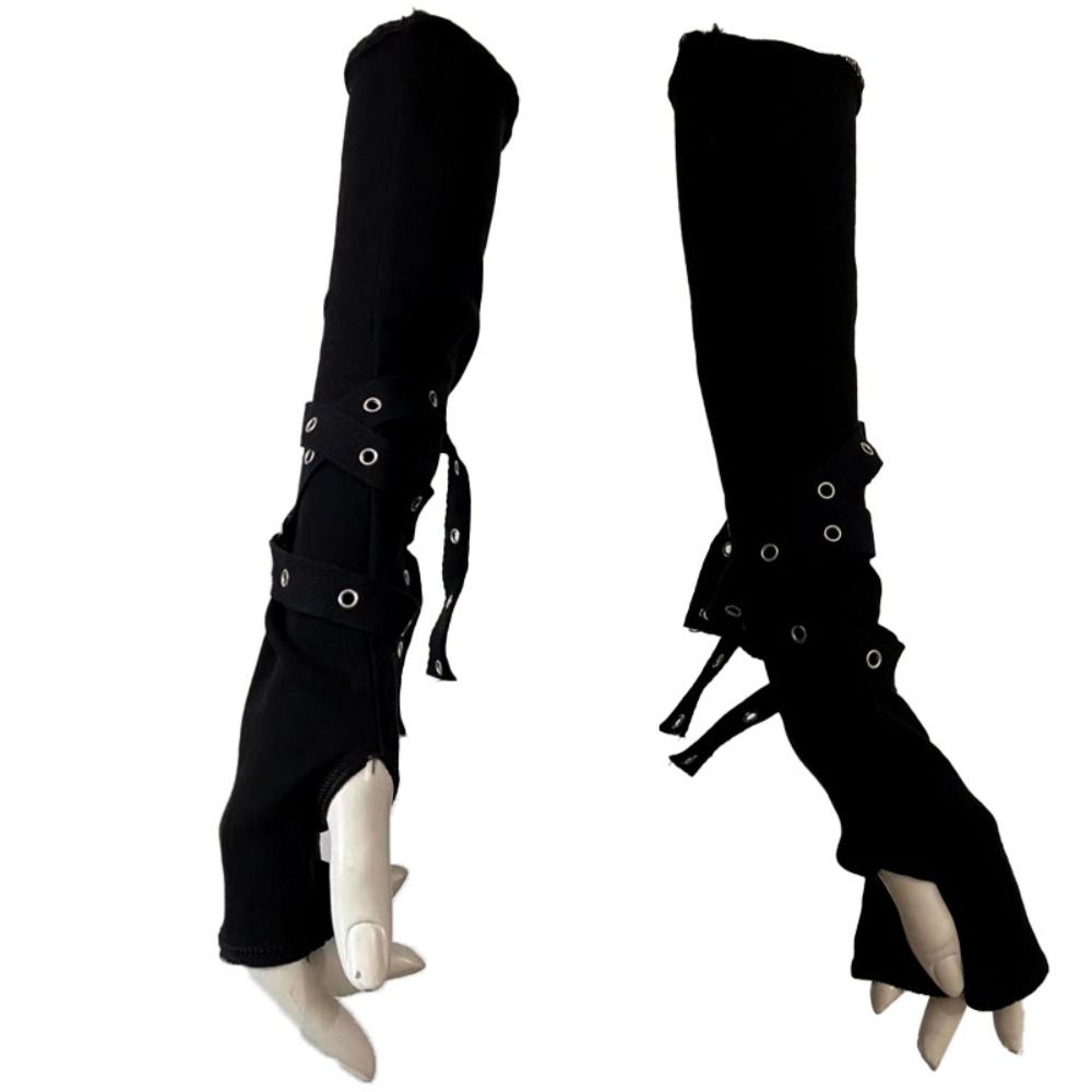 Cycling Arm Warmers - Gothic Style Half-fingered Gothic Arm Warmer