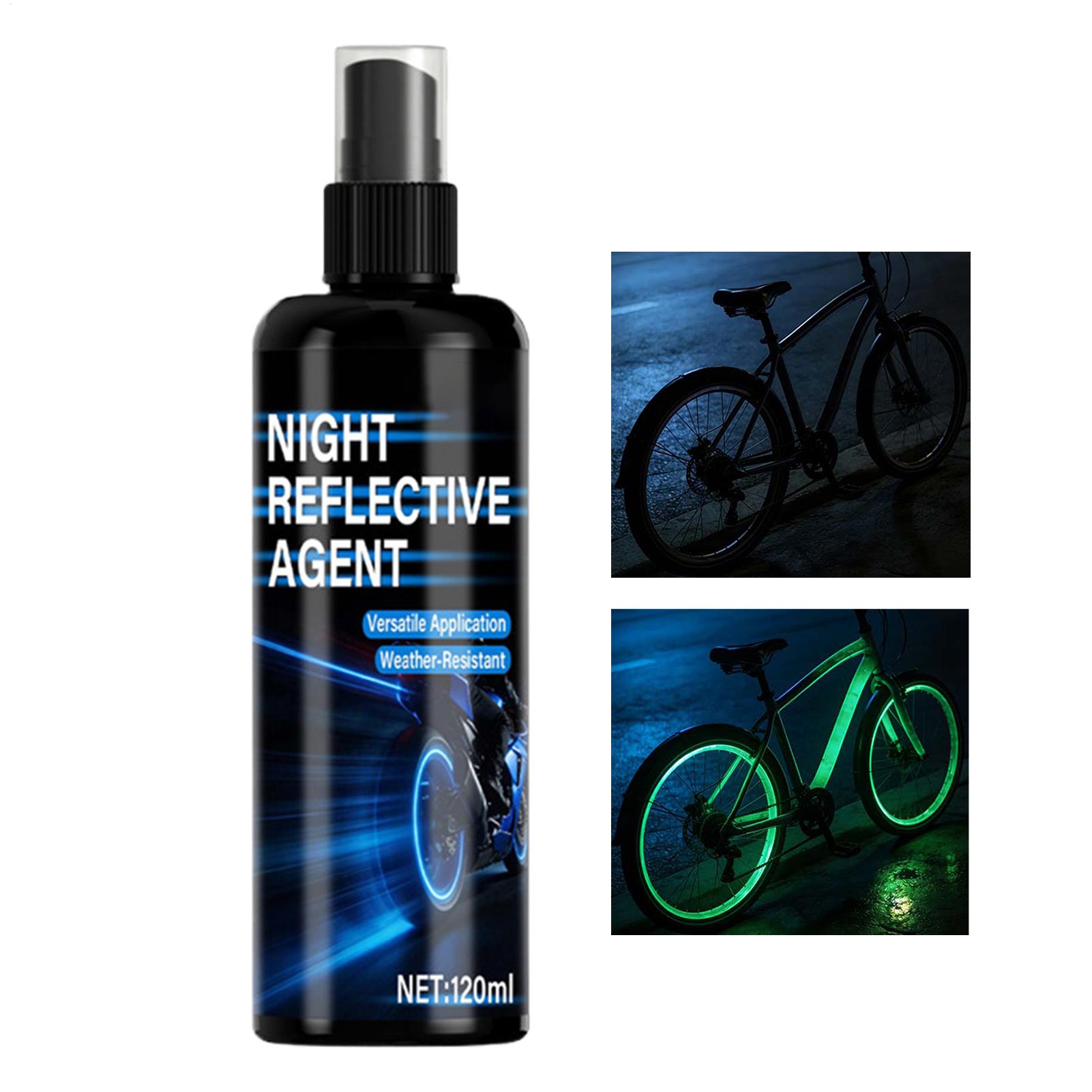 Cycling Gear Clothing - 120ml Reflective Glow Spray Paint Glitter