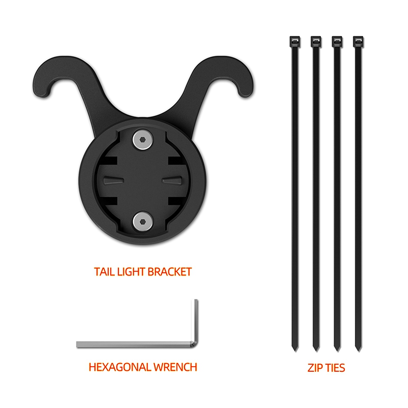 Bike Tail Light - CYCLAMI Bike Taillight Bracket Saddle Mount