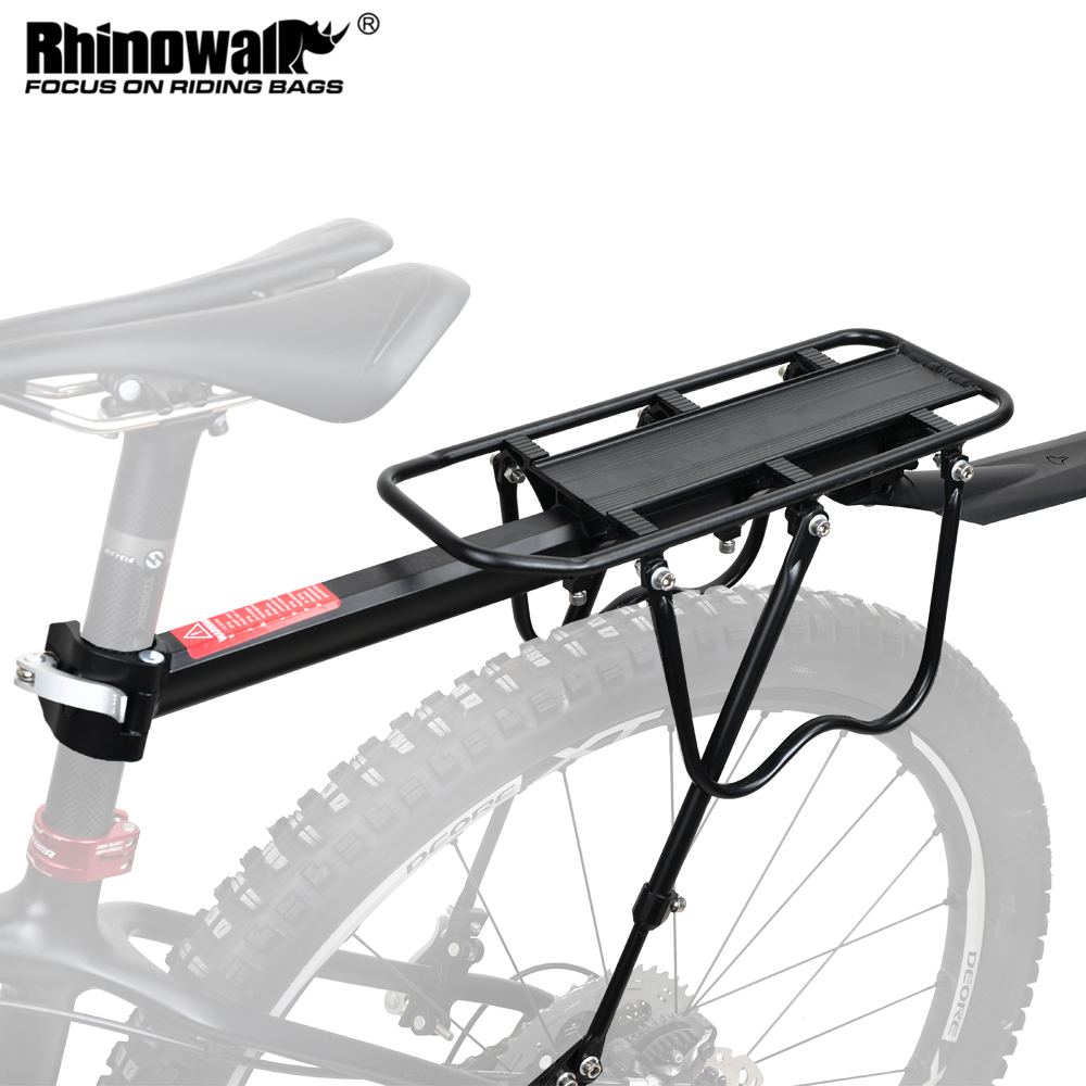Cycling Gear Storage Rack - Rhinowalk Bicycle Luggage Carrier Cycling Seatpost