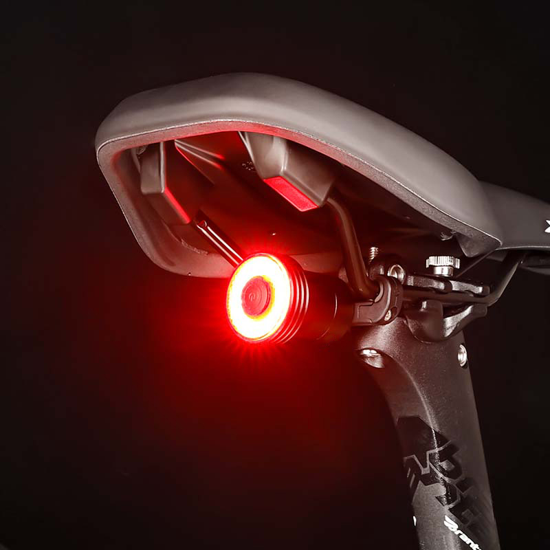 Bike Tail Light - Bicycle Smart Auto Brake Sensing Taillight