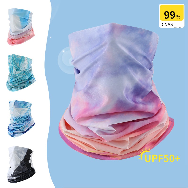 Cycling Face Mask - Fashion Color Seamless Cycling Bandana Neck