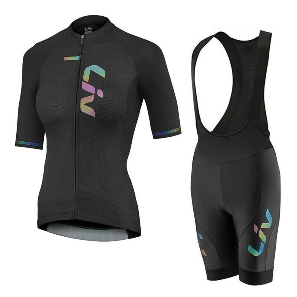 Cycling Gear Ladies - LIV Summer Cycling Jersey Bib Shorts