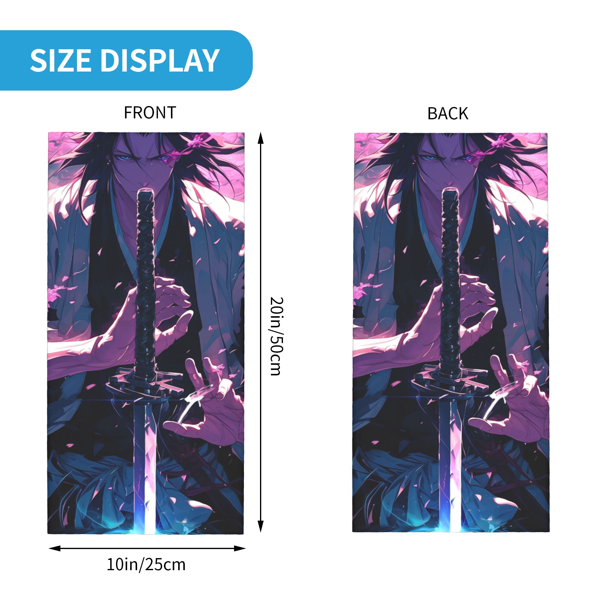 Byakuya Kuchiki (2) Bandana Ga - Cycling Face Mask ulasan dan harga