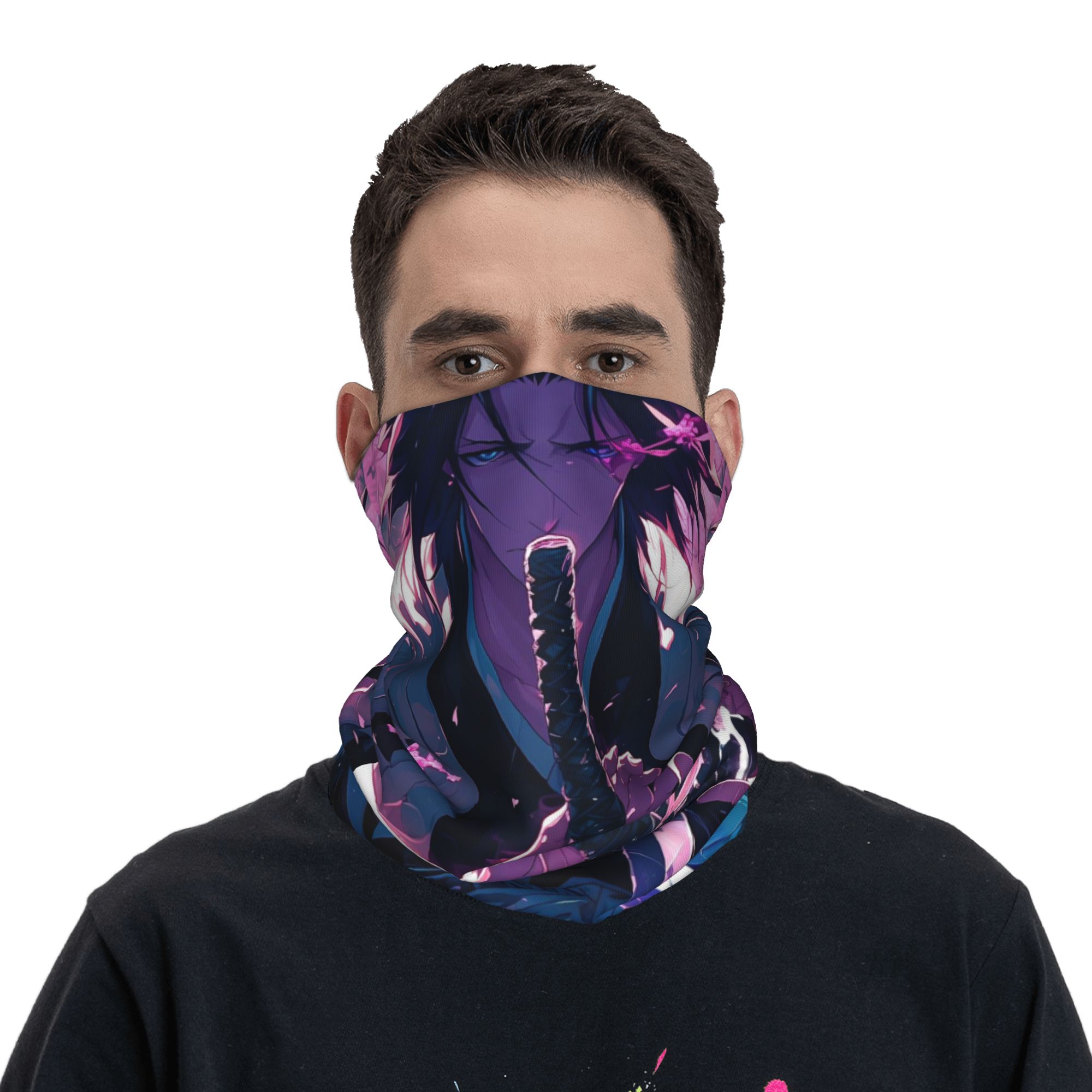 Byakuya Kuchiki (2) Bandana Ga - Cycling Face Mask ulasan dan harga