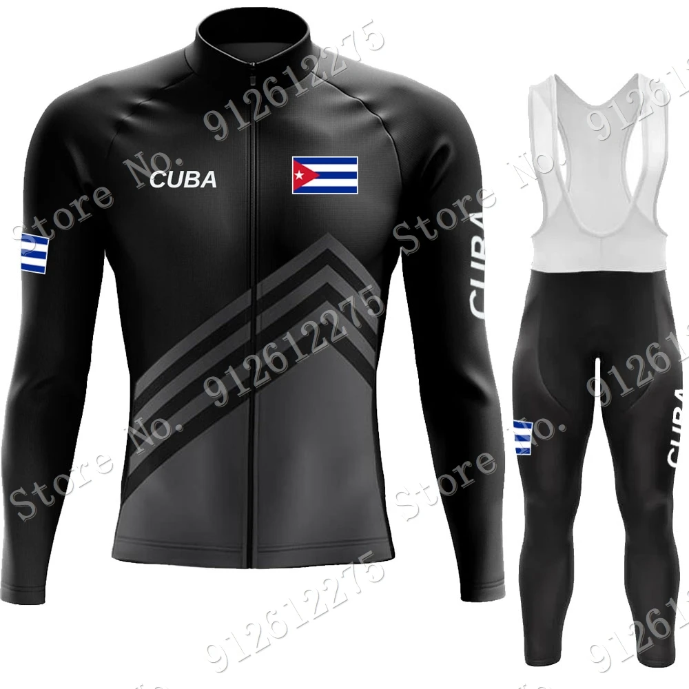 Cuba Cycling Jersey Set Cyclin - Cycling Gear Winter ulasan dan harga