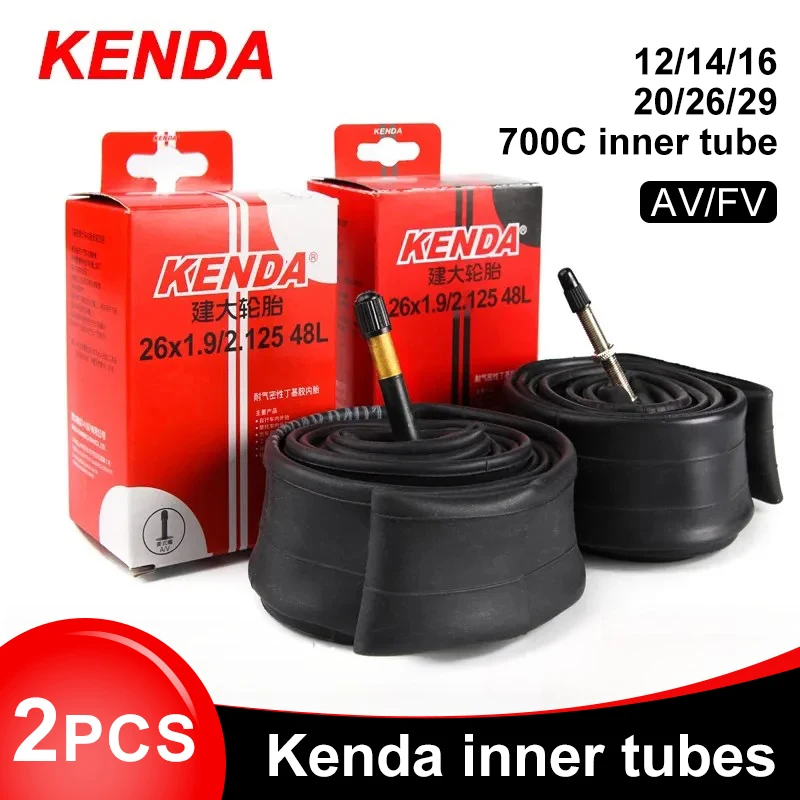 2PCS KENDA Bicycle Inner Tube  - Cycling Gear Parts ulasan dan harga