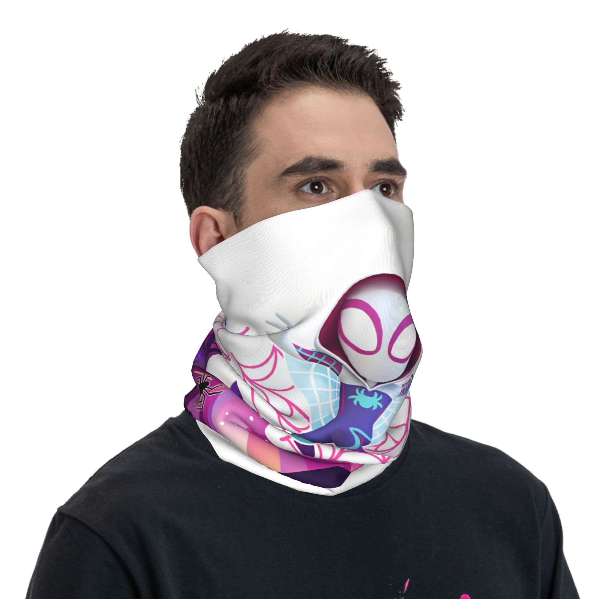 Spider Ghost Gwens Bandana  Vi - Cycling Face Mask ulasan dan harga