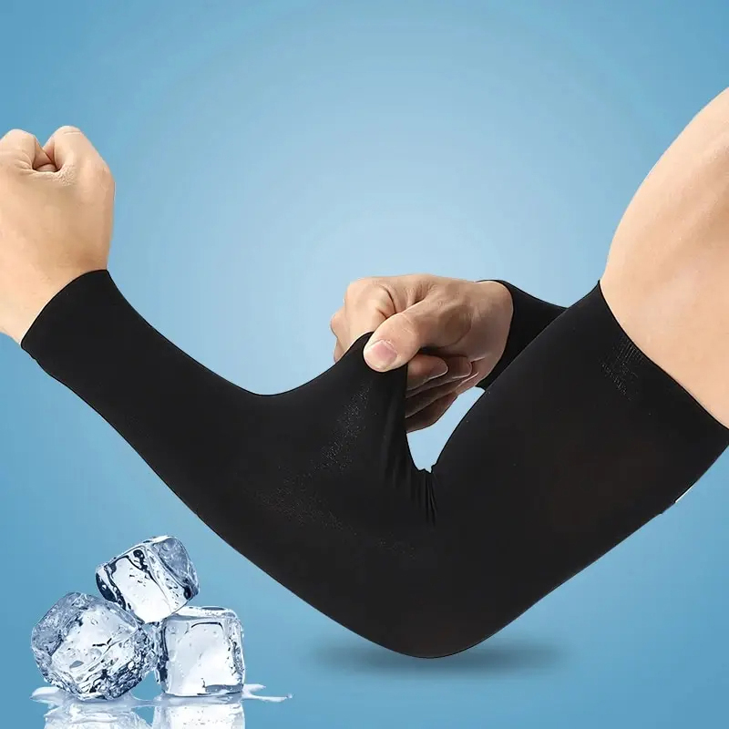 Ice Silk Sports Arm Sleeves Cy - Cycling Arm Warmers ulasan dan harga