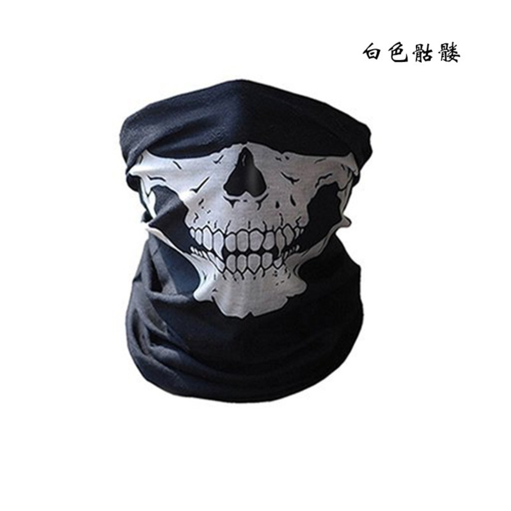 10pcs Skull Seamless Windproof - Cycling Face Mask ulasan dan harga