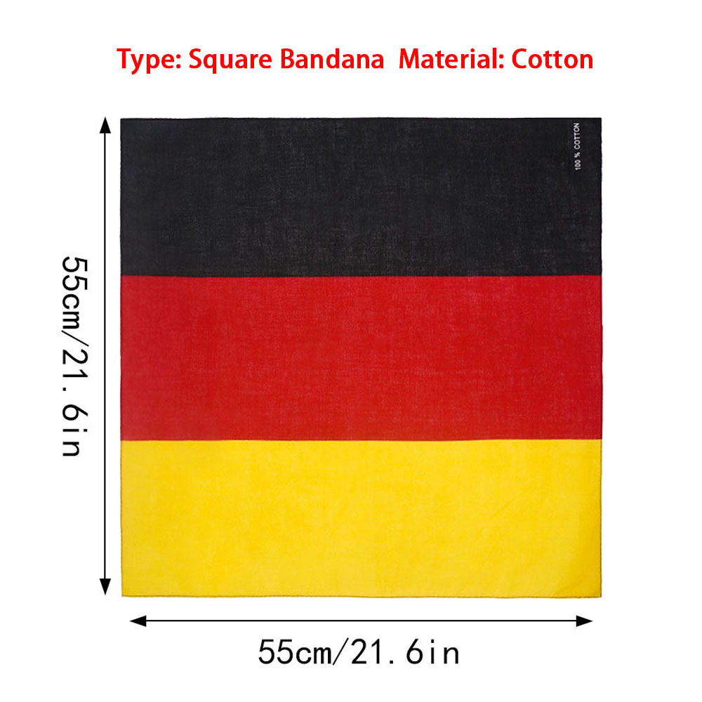 Germany Flag Bandana Neck Gait - Cycling Gear Germany ulasan dan harga