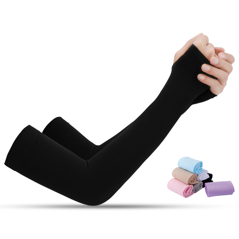 Summer Sun Protection Sleeves  - Cycling Arm Warmers ulasan dan harga