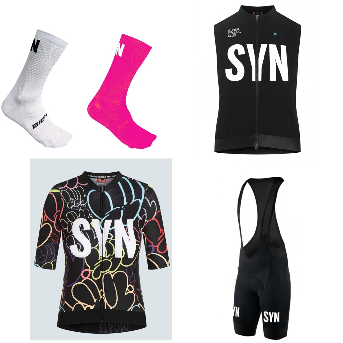 SYN Women's Short sleeve white - Cycling Gear Ladies ulasan dan harga