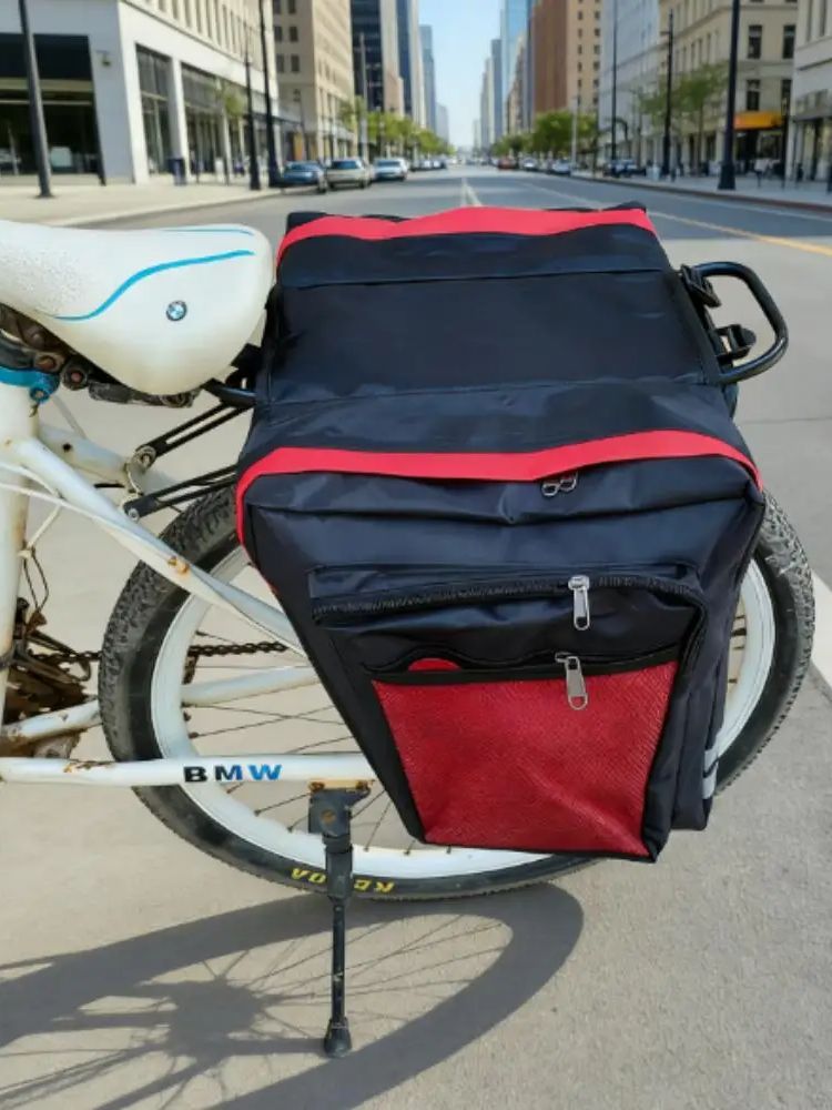 MTB Bicycle Carrier Bag Rear R - Cycling Gear Storage Rack ulasan dan harga