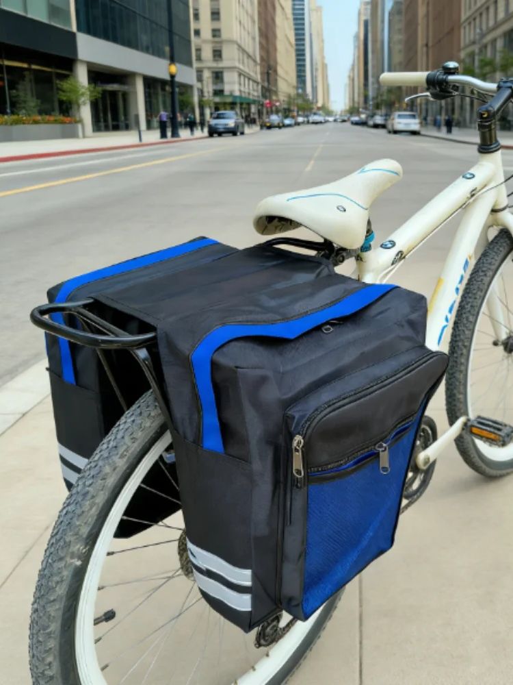 MTB Bicycle Carrier Bag Rear R - Cycling Gear Storage Rack ulasan dan harga