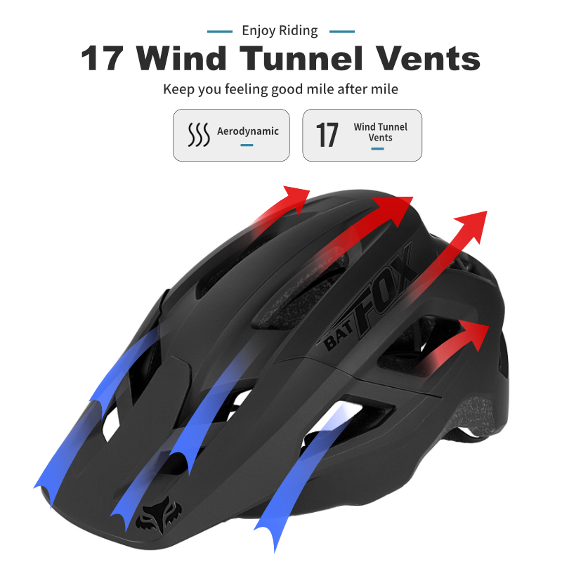 BATFOX Mountain Bike Helmet Ca - Cycling Gear Ladies ulasan dan harga