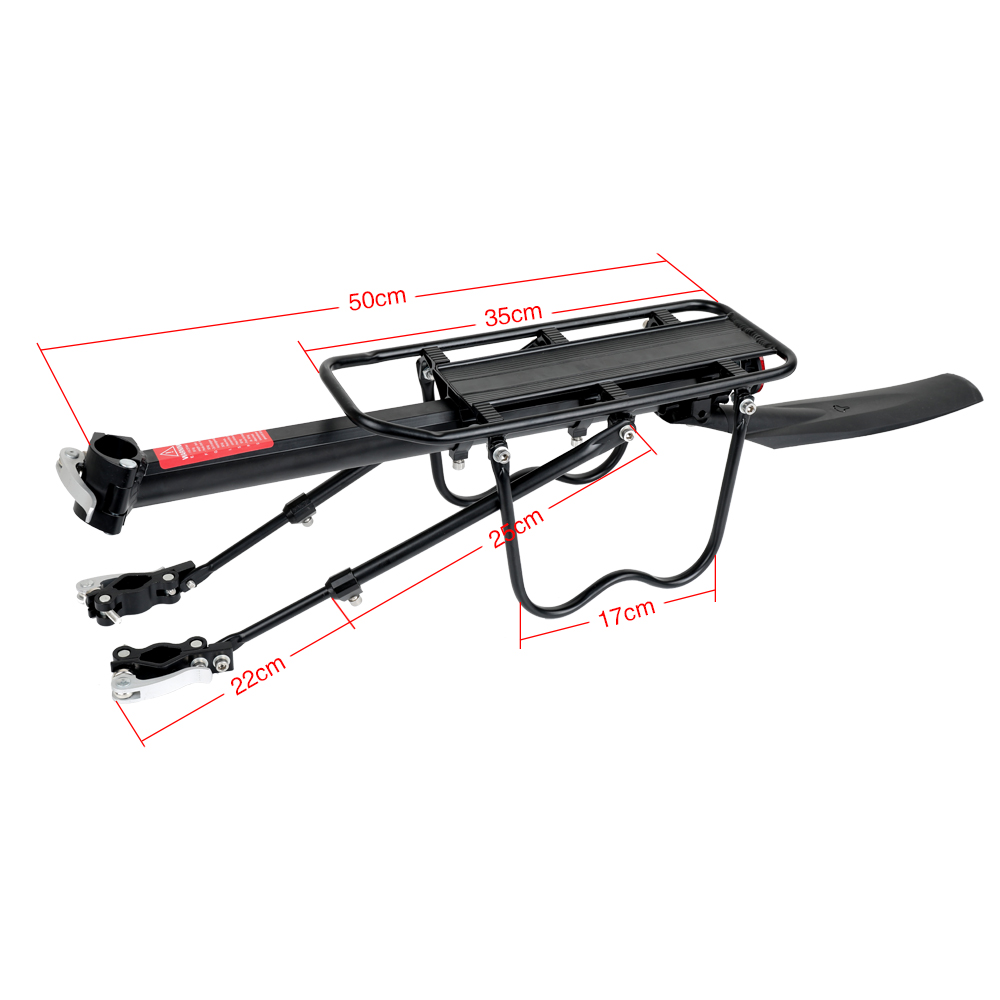 Rhinowalk Bicycle Luggage Carr - Cycling Gear Storage Rack ulasan dan harga