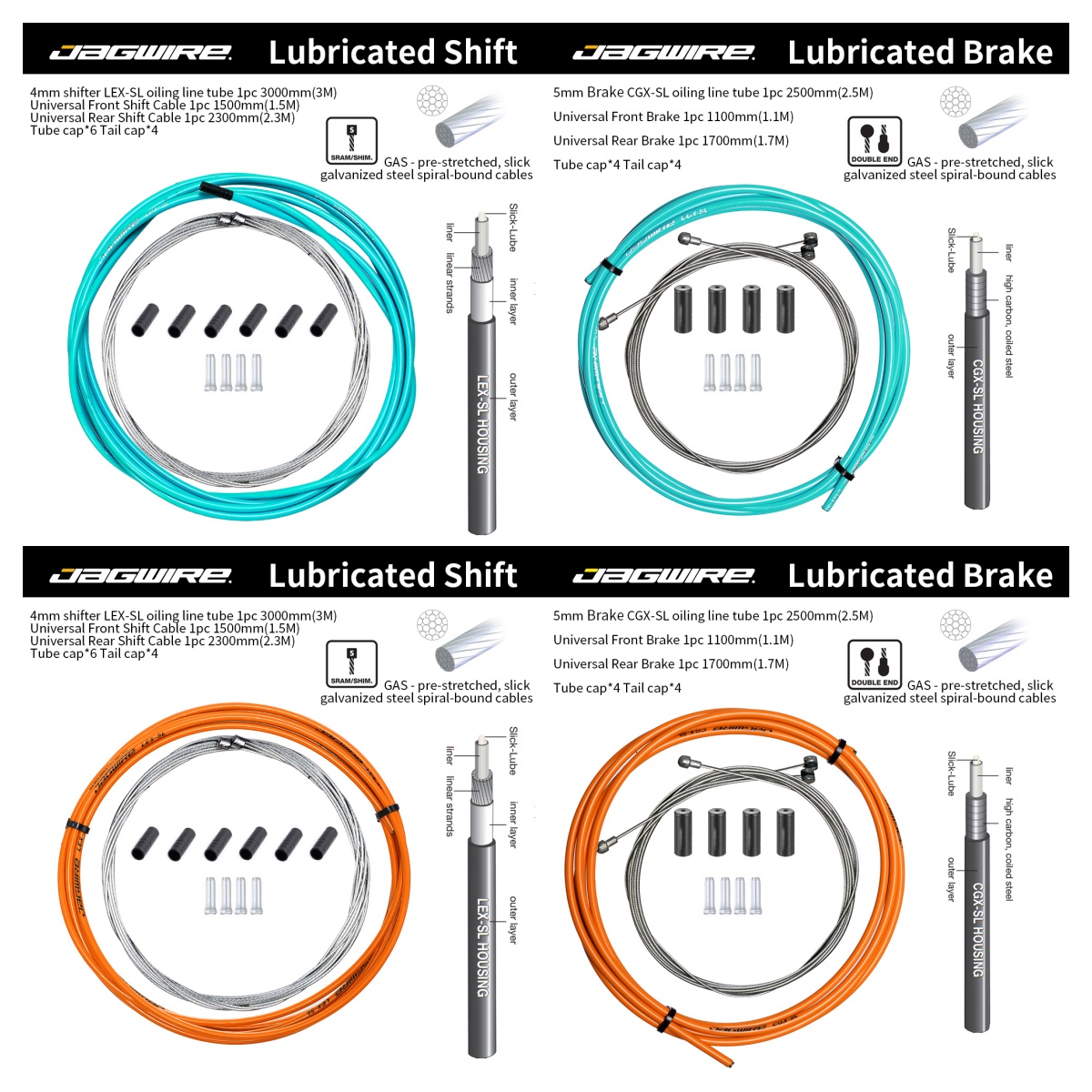 JAGWIRE Complete Universal Roa - Cycling Gear Parts ulasan dan harga