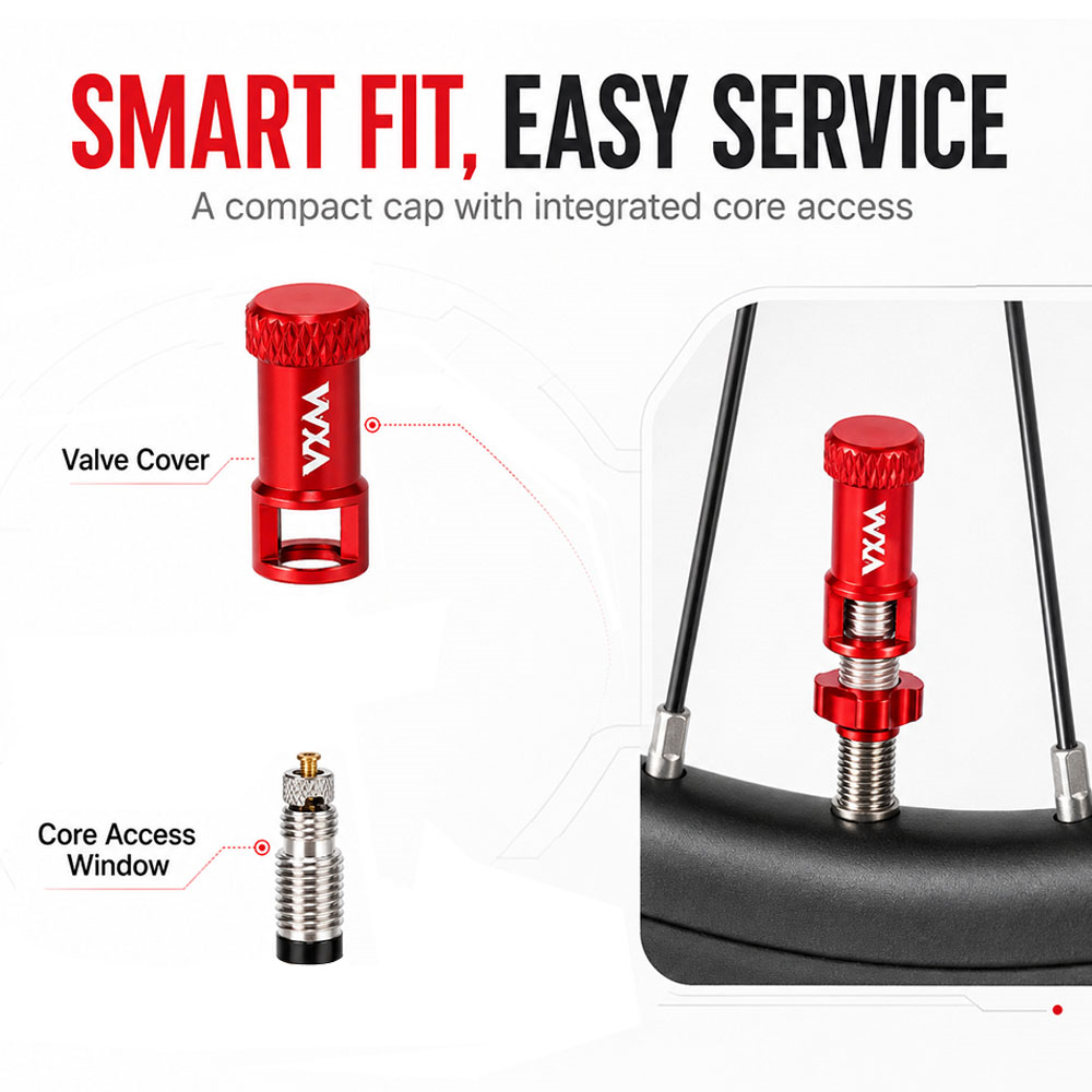 Bicycle Presta Valve Cap Core  - Cycling Gear Gravel ulasan dan harga