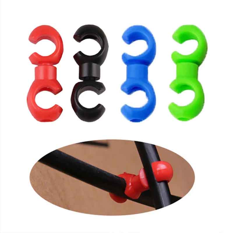 10pcs/set Bike Cross Line Clip - Cycling Gear Parts ulasan dan harga