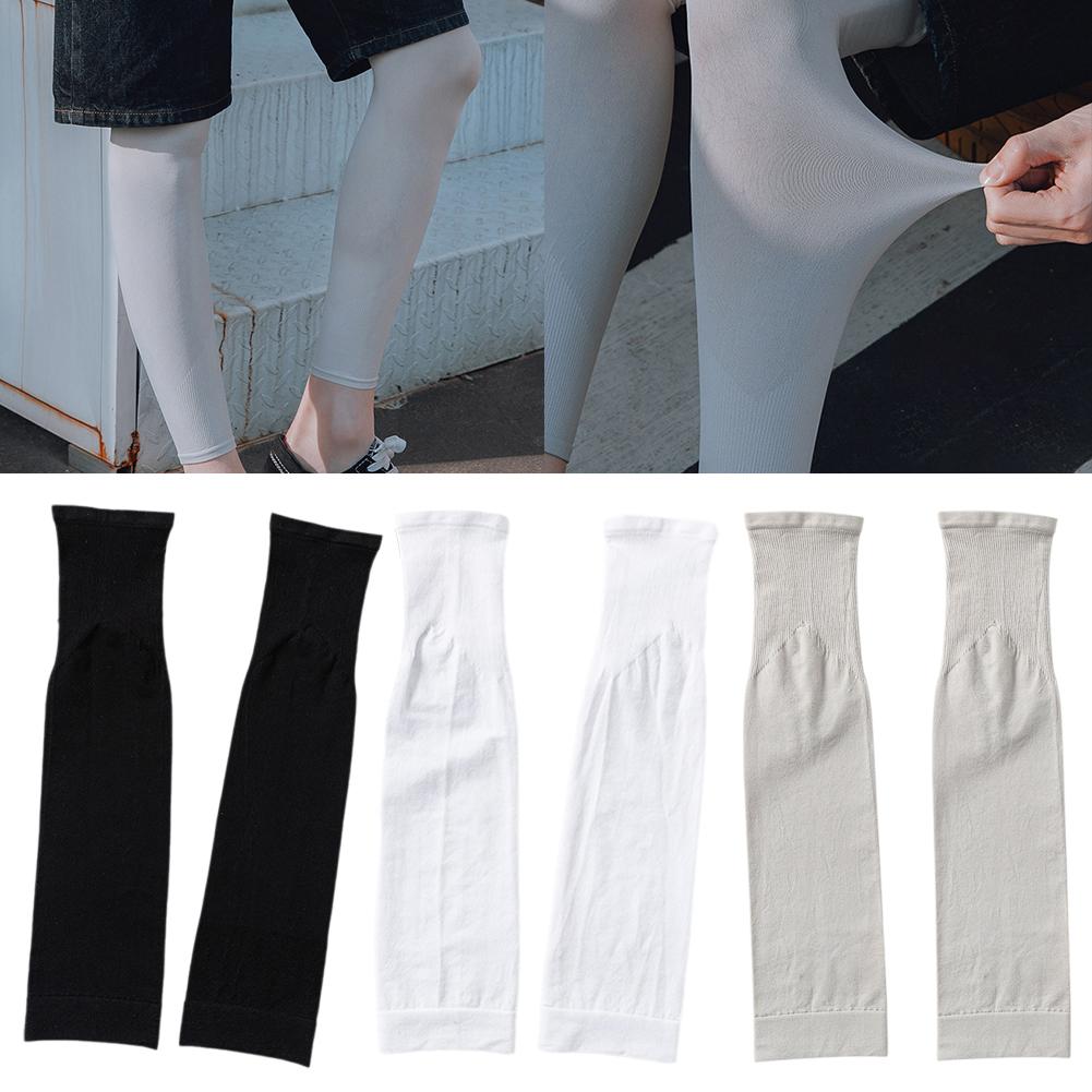 1 Pair Summer Anti-uv Sun Prot - Cycling Arm Warmers ulasan dan harga