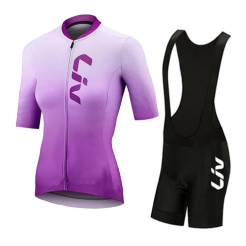 LIV Summer Cycling Jersey Bib  - Cycling Gear Ladies ulasan dan harga