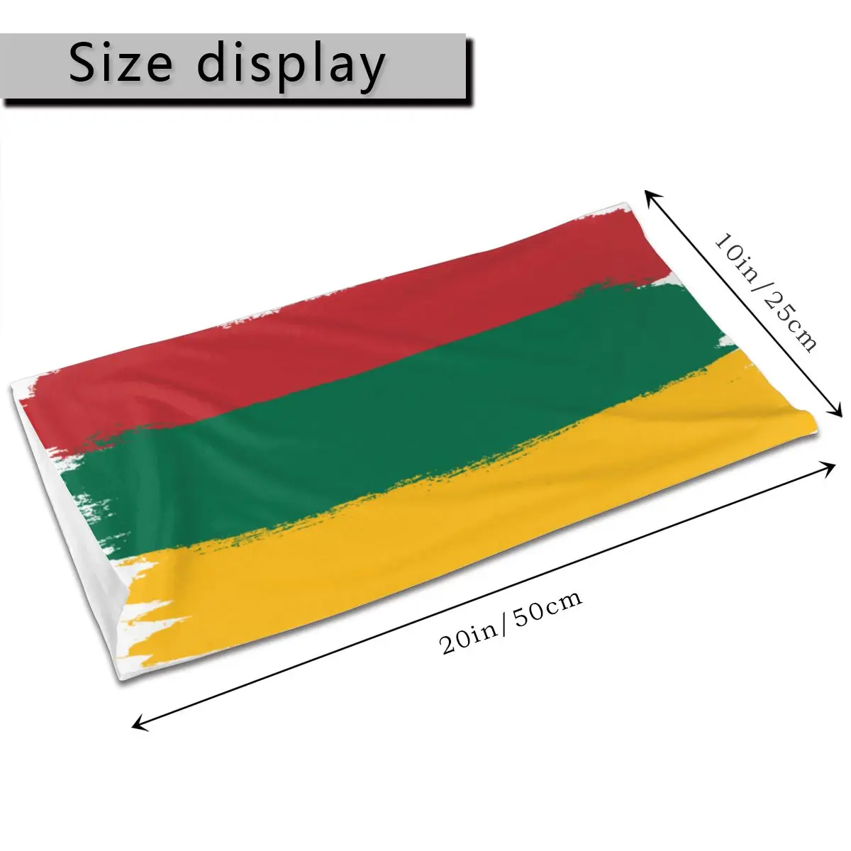 New Lithuania Flag Scarves Nec - Cycling Face Mask ulasan dan harga